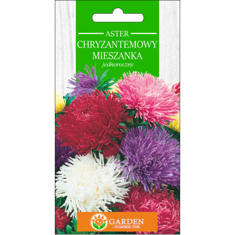 Aster Chryzantemowy Mieszanka (Callistephus chnensis) 1 g 