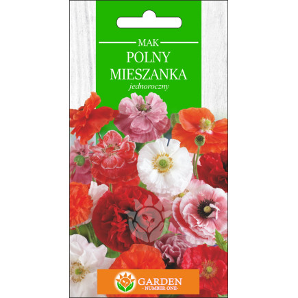 Mak polny Mieszanka (Papaver rhoeas) 0.5 g 