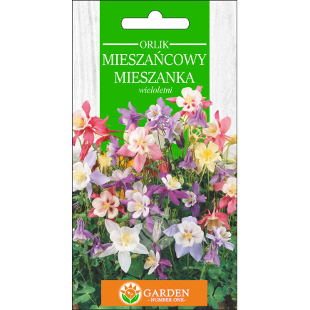 Orlik Mieszańcowy Mieszanka (Aquilegia alpina) 1g 