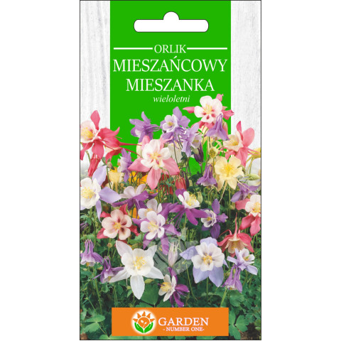 Orlik Mieszańcowy Mieszanka (Aquilegia alpina) 1g 