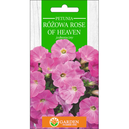 Petunia różowa Rose of Heaven (Petunia x hybrida) 0.2 g 