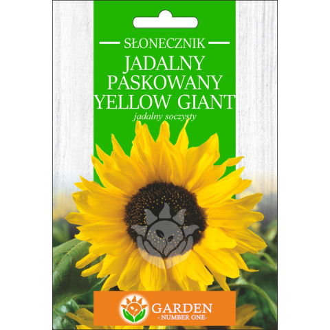 Słonecznik Jadalny Paskowany Yellow Giant 10 g 